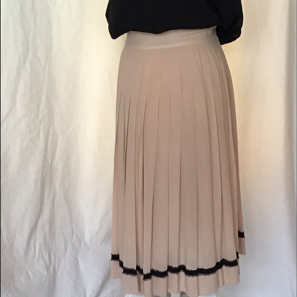Marc Jacobs Gorgeous Silk Chiffon Pleated Skirt